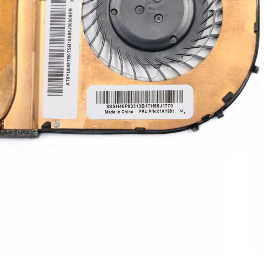 Fleshy Leaf Cpu Cooling Fan Heatsink Replacement For Lenovo Thinkpad T460S T470S Integrated Graphics 01Ay891 00Jt920