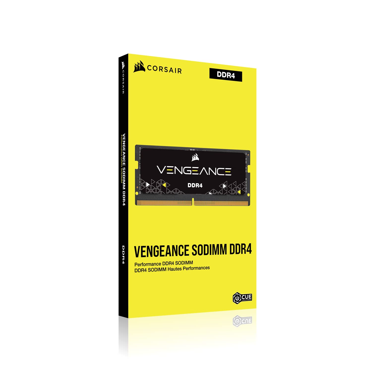 Corsair Vengeance Sodimm Ddr4 Ram 16Gb (1X16Gb) 3200Mhz Cl22-22-22-53 1.2V Intel Amd Laptop Notebook Memory - Black (Cmsx16Gx4M1