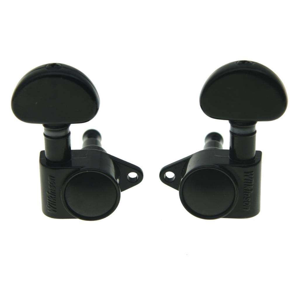 Wilkinson 3X3 Roto Style Full Size Sealed Guitar Tuners Tuning Keys Pegs Guitar Machine Heads Fits Usa Les Paul Or Acoustic Guit