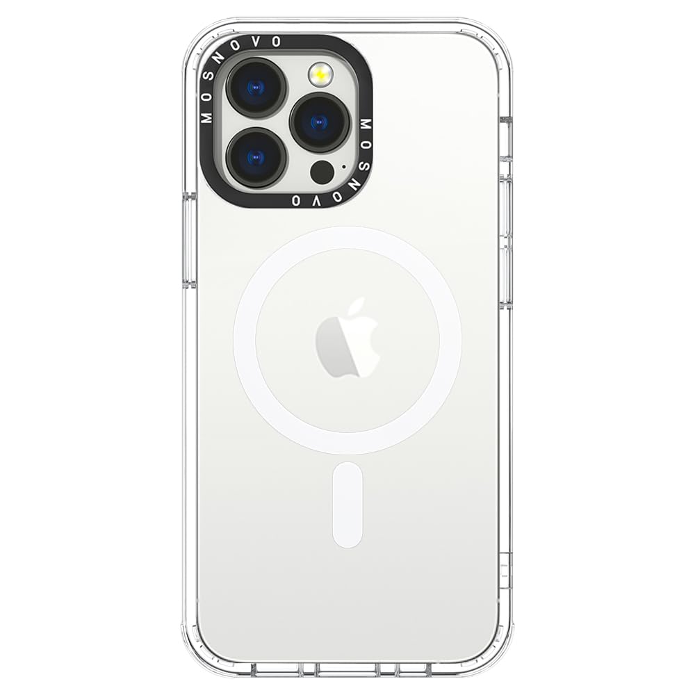 Mosnovo Case For Iphone 13 Pro, [Compatible With Magsafe] [Buffertech 6.6Ft Military Grade Drop Protection] [Anti Peel Off Tech]