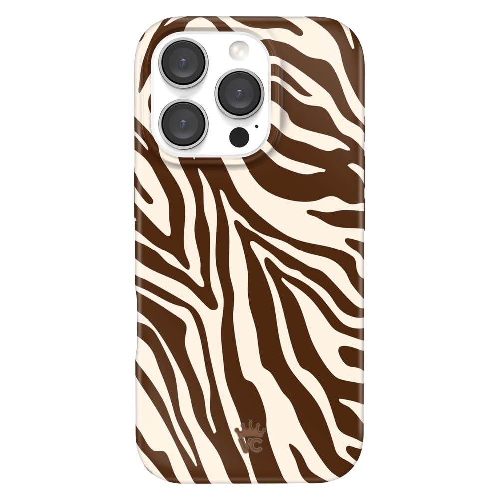 VELVET CAVIAR for iPhone 16 Pro Case - Compatible with MagSafe [10ft Drop Tested] - Coco Zebra
