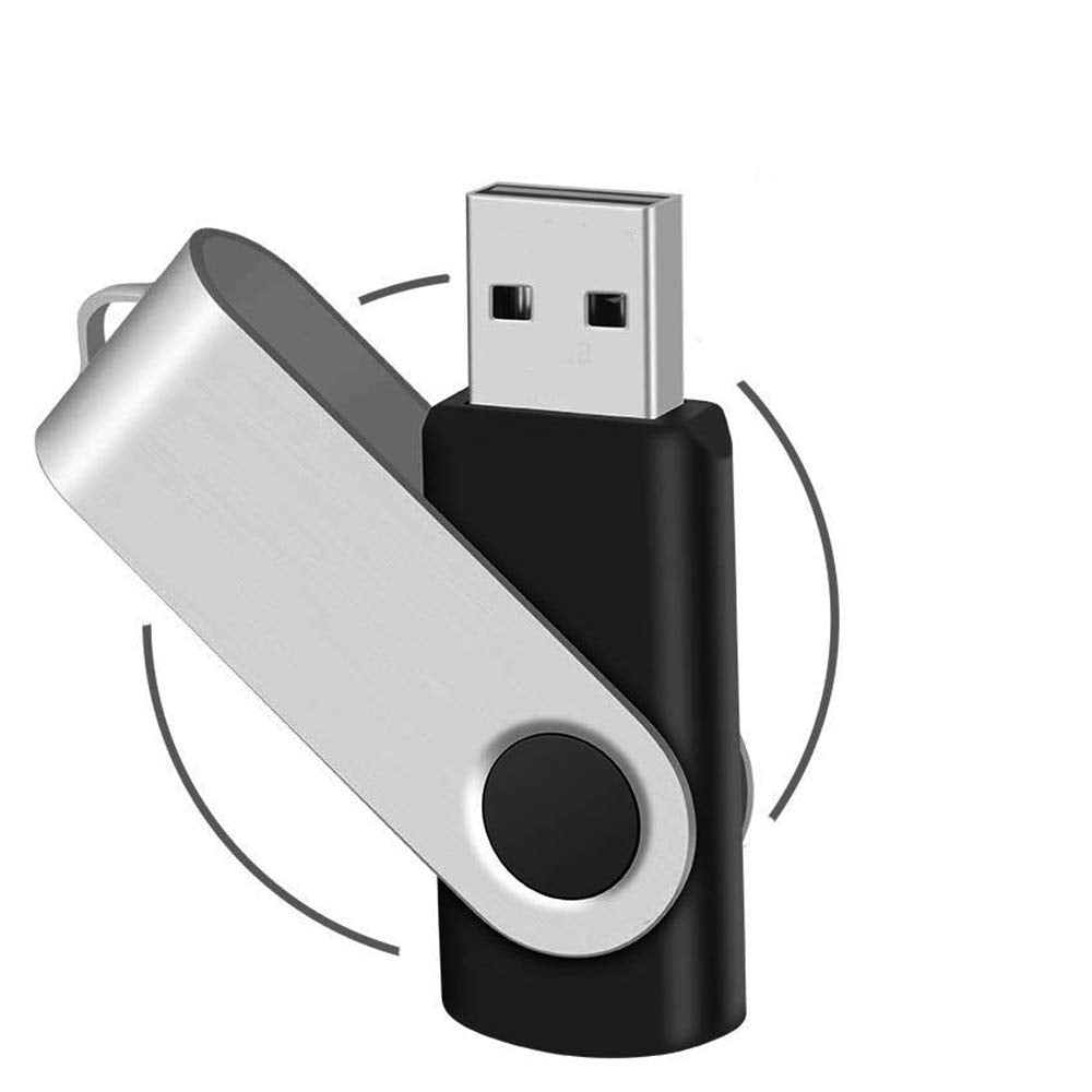 2Gb Bulk Flash Drives 100 Pack, Eastbull Usb 2.0 Bulk Usb Drives Pack Thumb Drives Bulk Usb Drives Storage (Black)