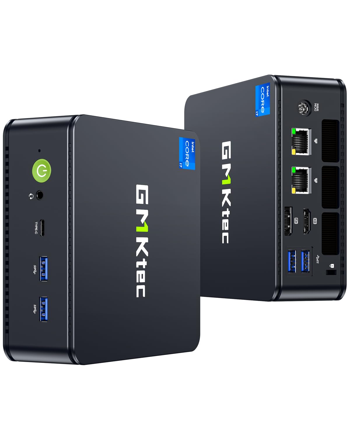 Gmktec Mini Pc, K7 Plus 13Th Intel Core I7 13620H (10C/16T, Up To 4.9Ghz), 32Gb Ddr5 Ram (16Gb*2)/1Tb Pcie Gen4 Ssd Mini Desktop