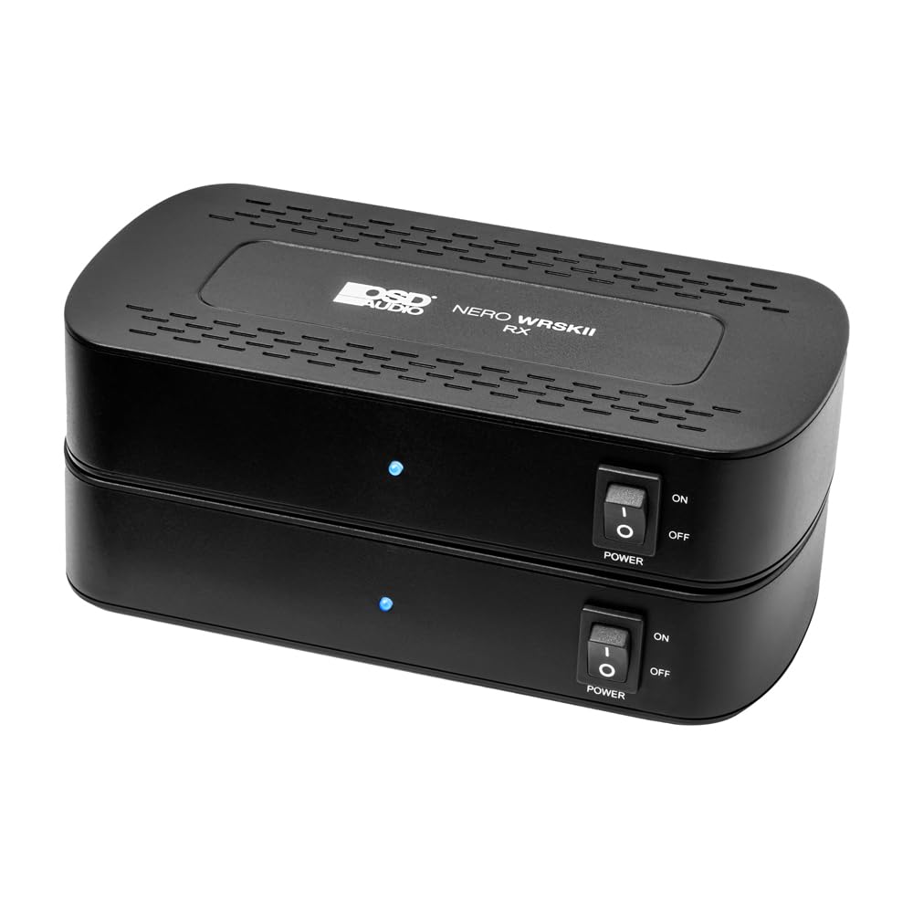 OSD Nero 5.8GHz Wireless Surround Sound Rear Speaker Amplifier 2 x 50W with Subwoofer Output