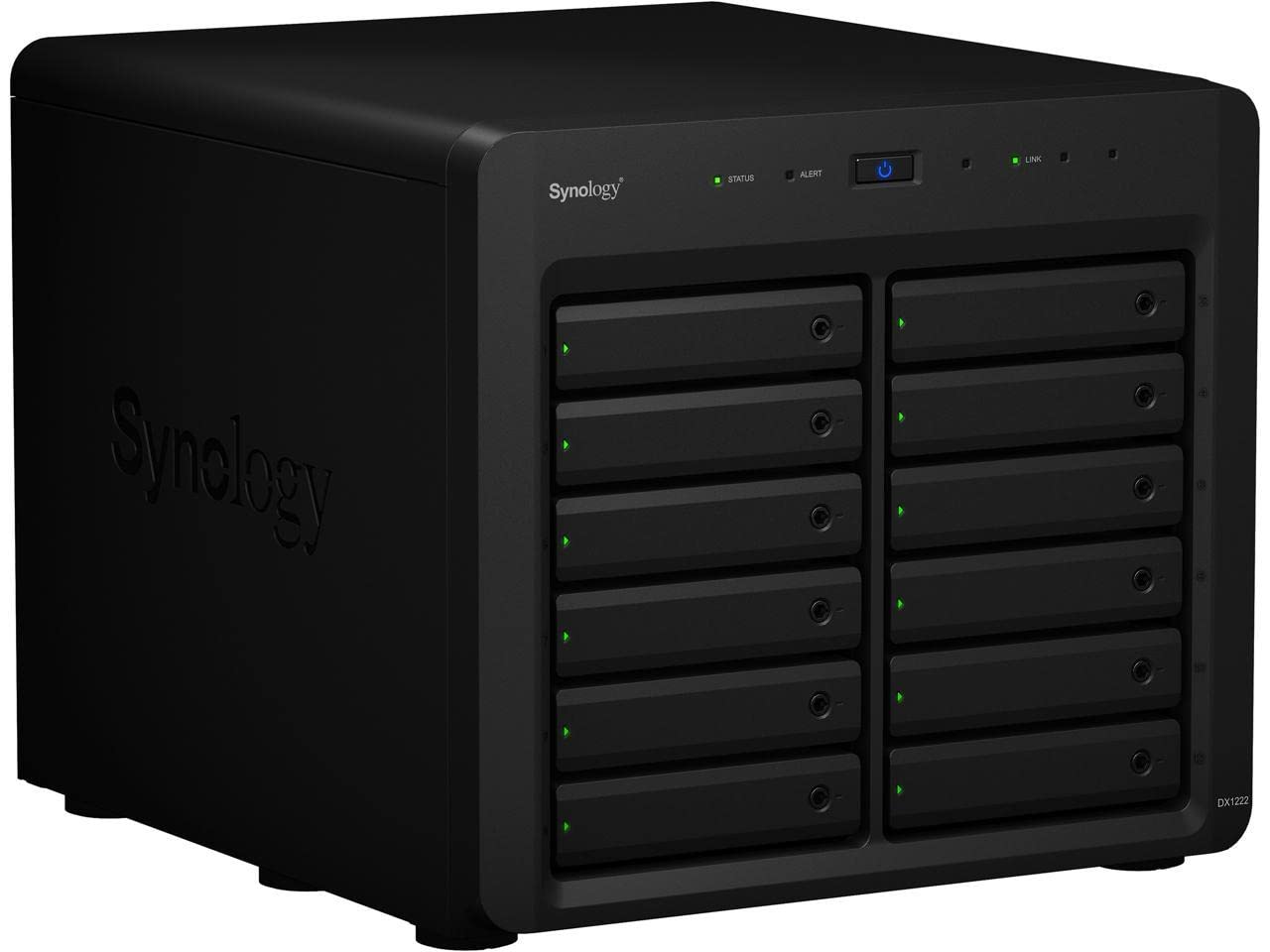 Synology Dx1222 Drive Enclosure Serial Attached Scsi (Sas), Sata  MiniSas Hd Host Interface Desktop