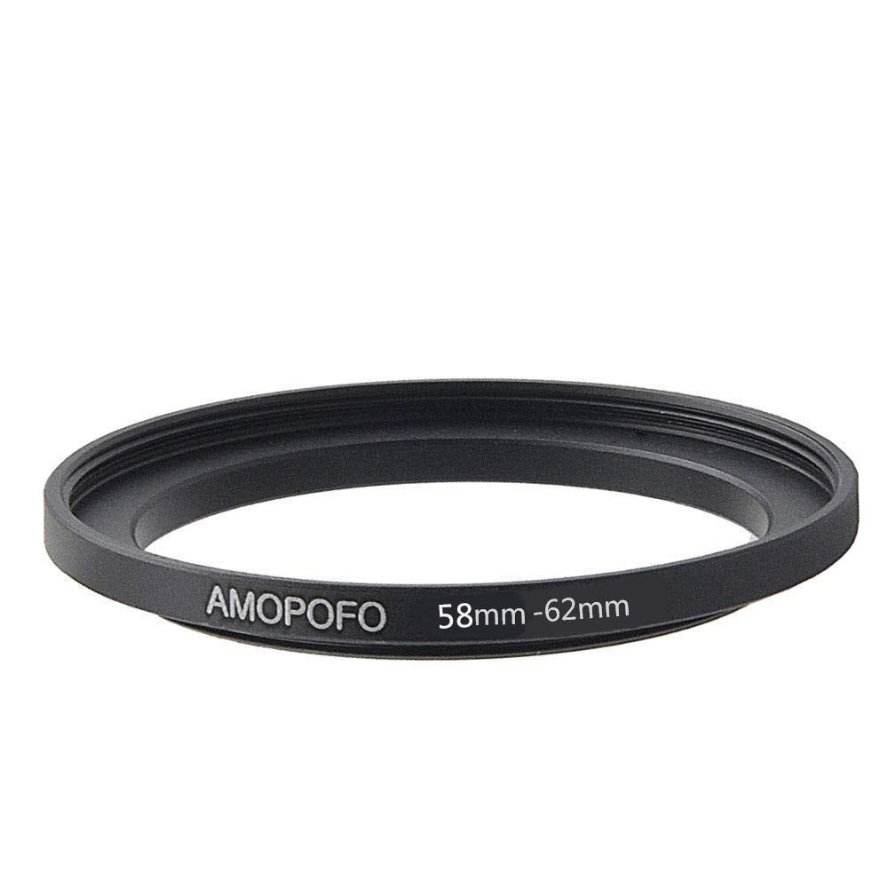 58 To 62Mm Camera Filter Ring /58Mm To 62Mm Step Up Ring Filter Adapter For 62Mm Uv,Nd,Cpl,Metal Step Up Ring