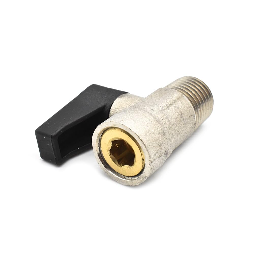 Interstate Pneumatics Vp40 1/4'' Mpt Mini Drain Valve For Air Compressors