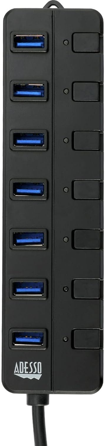 Adesso 7 Port Usb 3.0 Hub