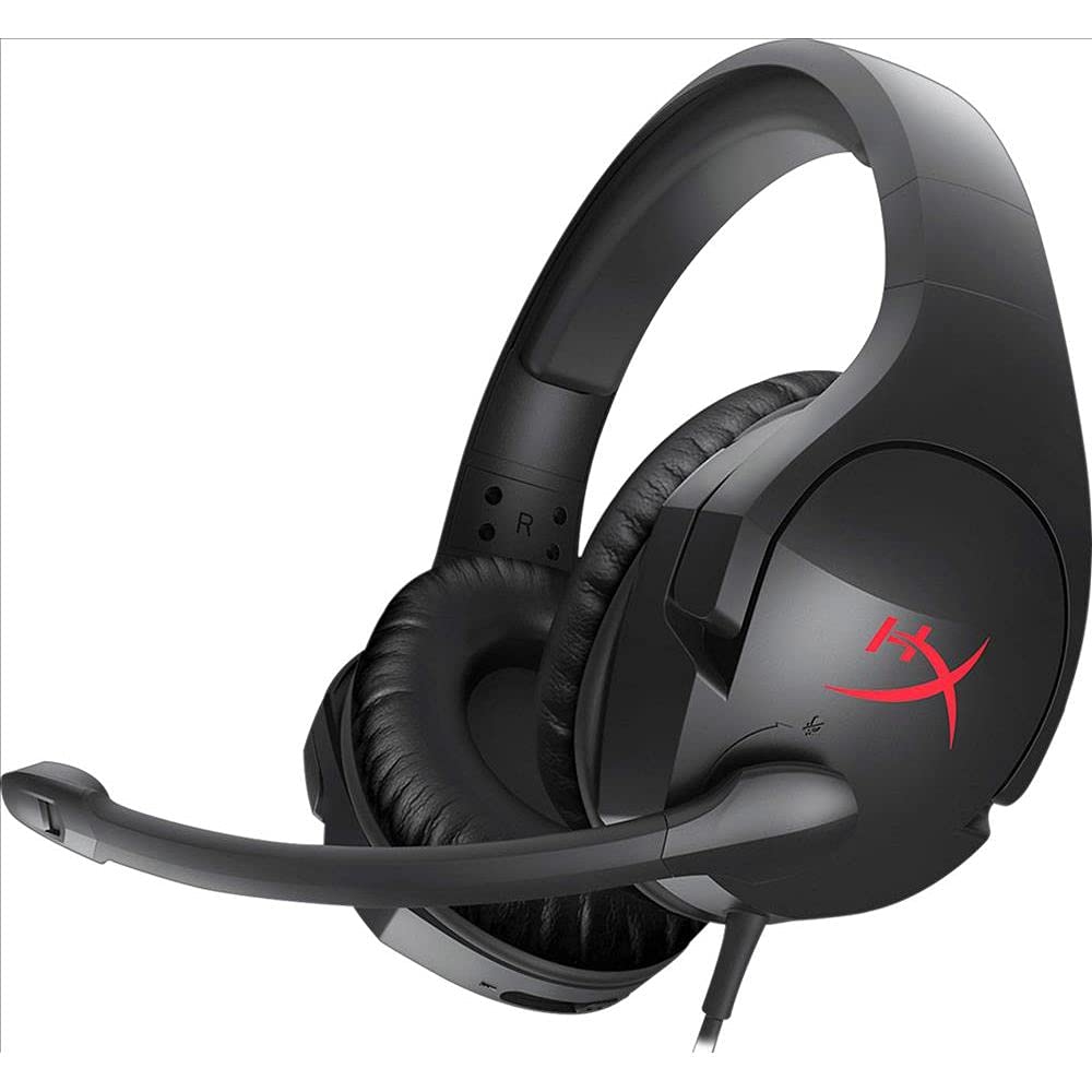 Hyperx Cloud Stinger   Gaming Headset, Lightweight, Comfortable Memory Foam, Wired, Swivel To Mute Noise Cancellation Mic, Works