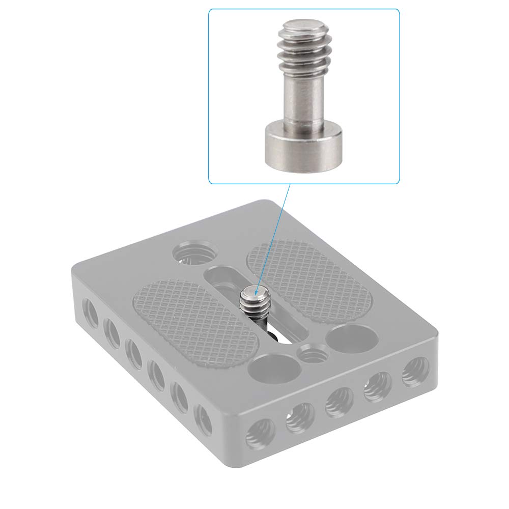 Camvate 1/4-20 Camera Screw Adapter With Hexagon Socket Head For Tripod Baseplate(5 Pieces) - 2550