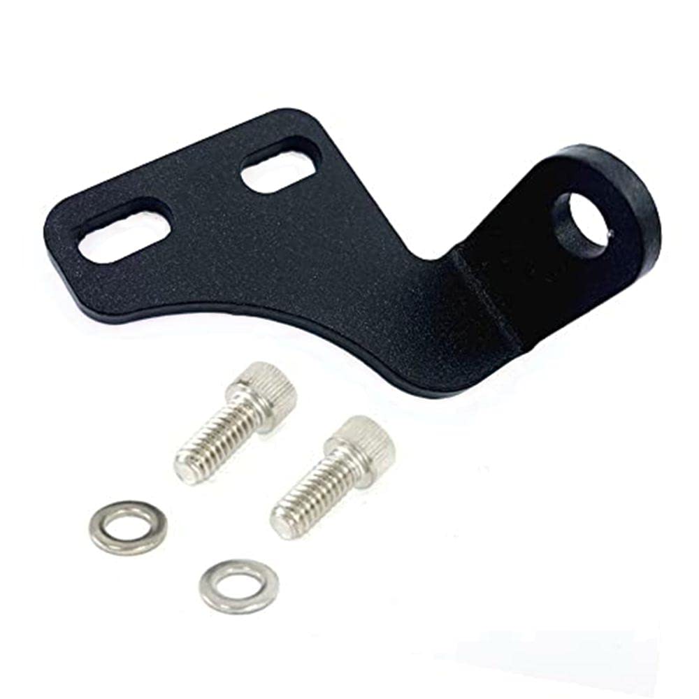 Buliboao Compatible With Holley Hi Ram Throttle Cable Bracket Black Anodized Fits 36'' Throttle Cable