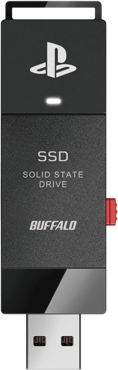 Buffalo External Ssd 1.0Tb   Officially Licensed Product, Compatible With Ps5 Consoles / Ps4 Consoles   Usb3.2 Gen2 Type A Compa
