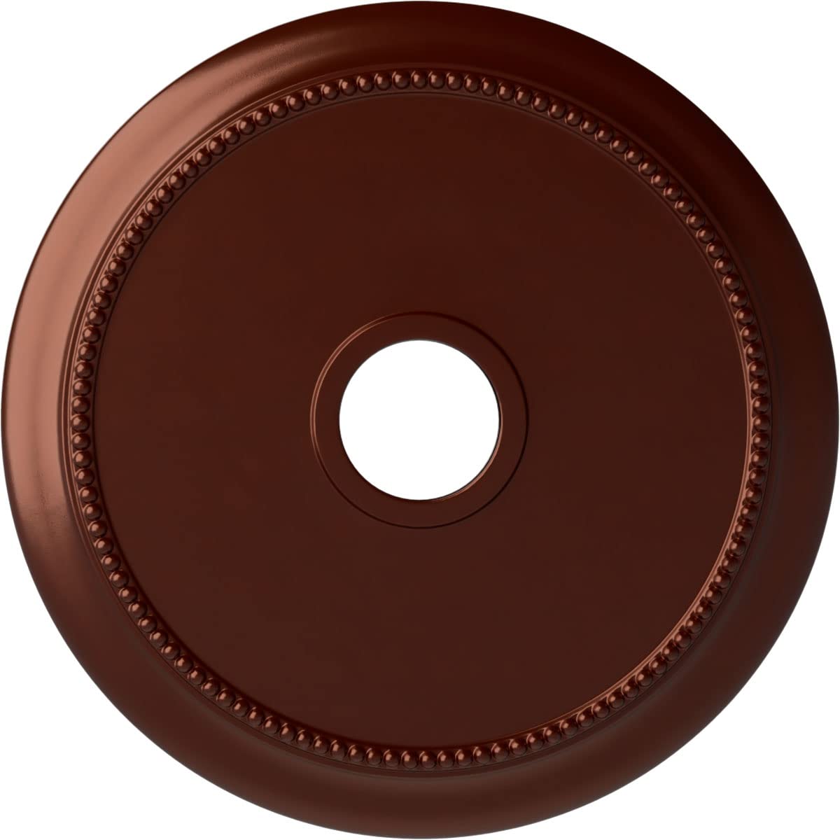 Ekena Millwork CM24CRACS Crendon Ceiling Medallion, Antique Copper, 24 1/8OD x 4 3/8ID x 2 1/4P