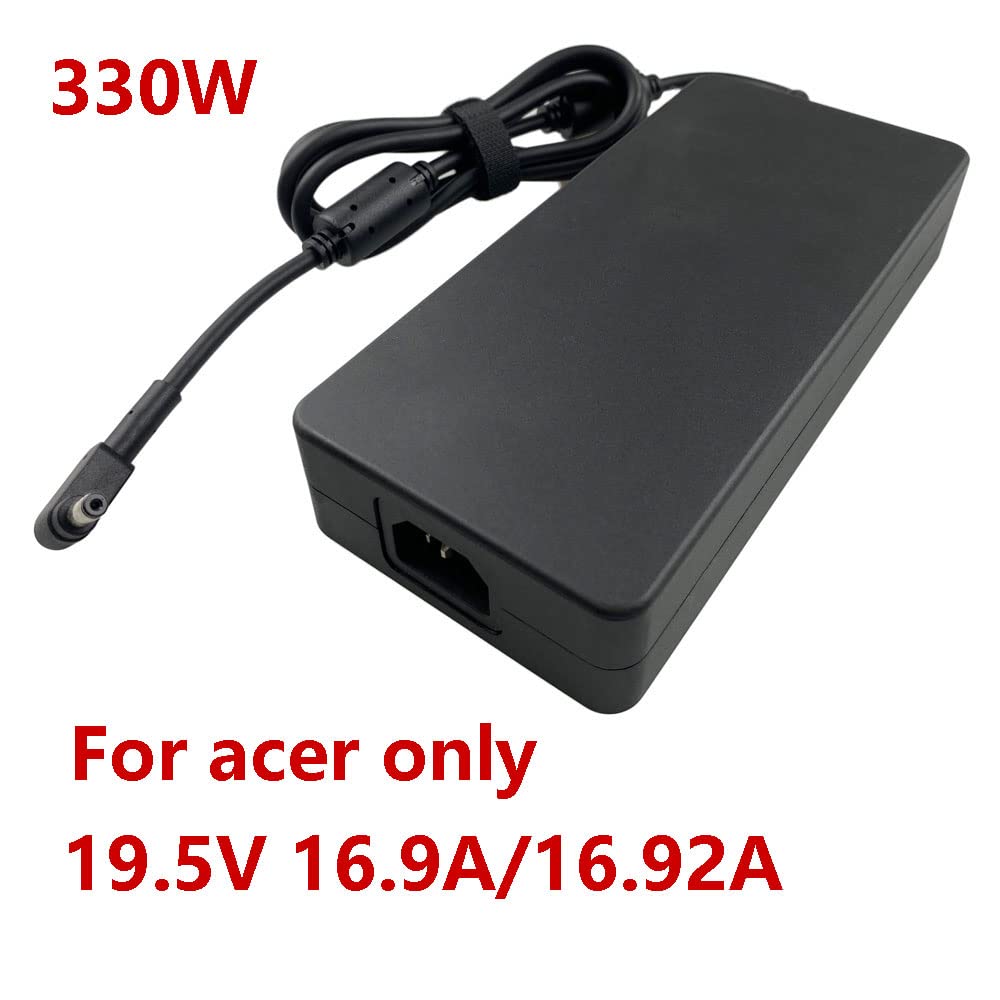 330W Ac Adapter 19.5V 16.92A Replacement A20 330P1A Compatible With Acer Predator Helios 300 N20C11 N20C3 N22C3 Laptop Charger