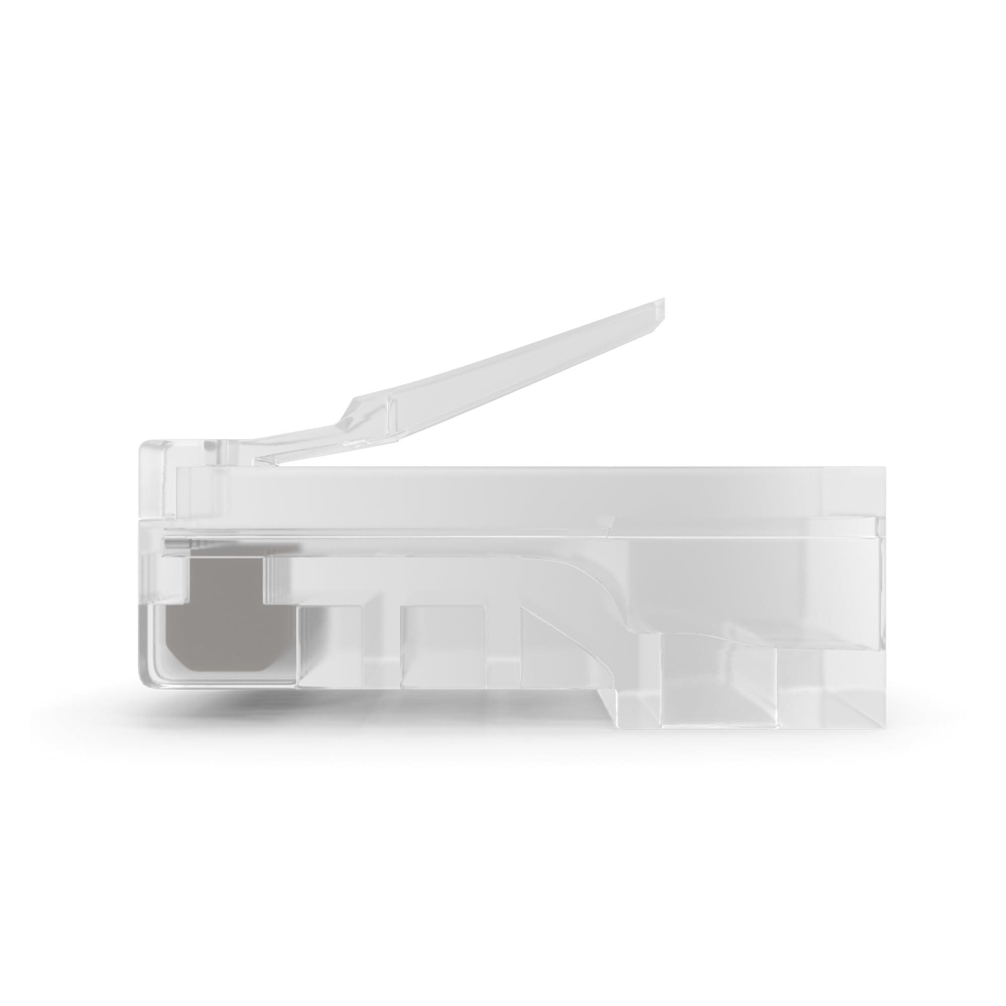 Poe Texas Rj45 Connectors Passthrough   100 Pack   Crimp Style Network Cable Ethernet Connector Rj45 Ends For Cat 6 Rj45 Pass Through Connector Jack