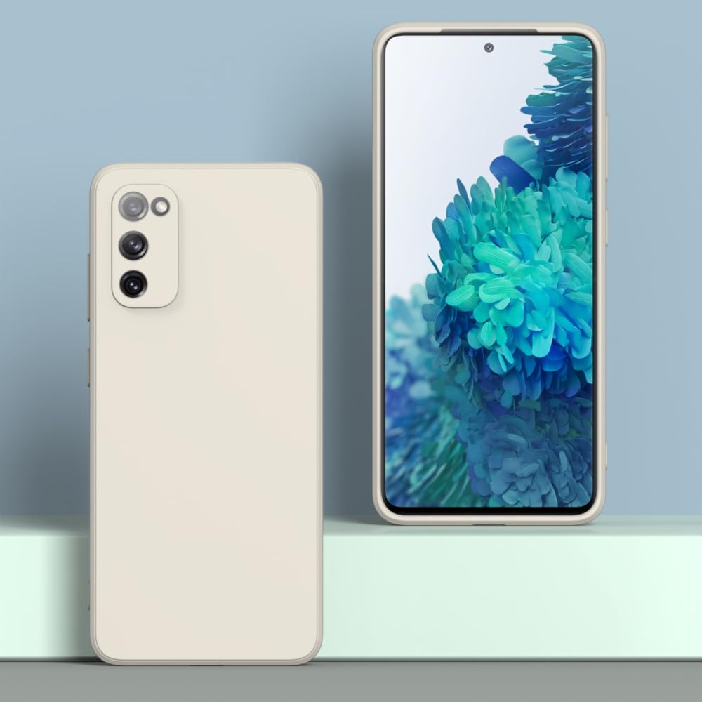 Wogroo For Samsung Galaxy S20 Fe Case White, Scratch Resistant With Soft Touch, Slim Thin Phone Cover For Samsung Galaxy S20 Fe