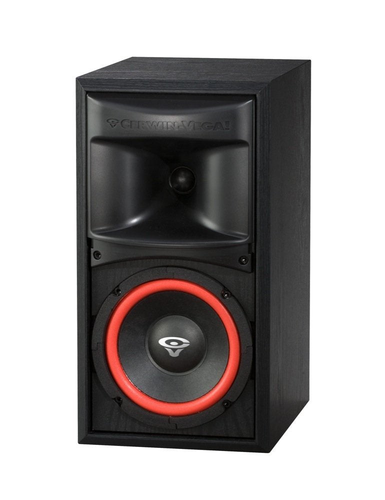 Cerwin Vega Home Audio Xls 6 Bookshelf Speakers   Black