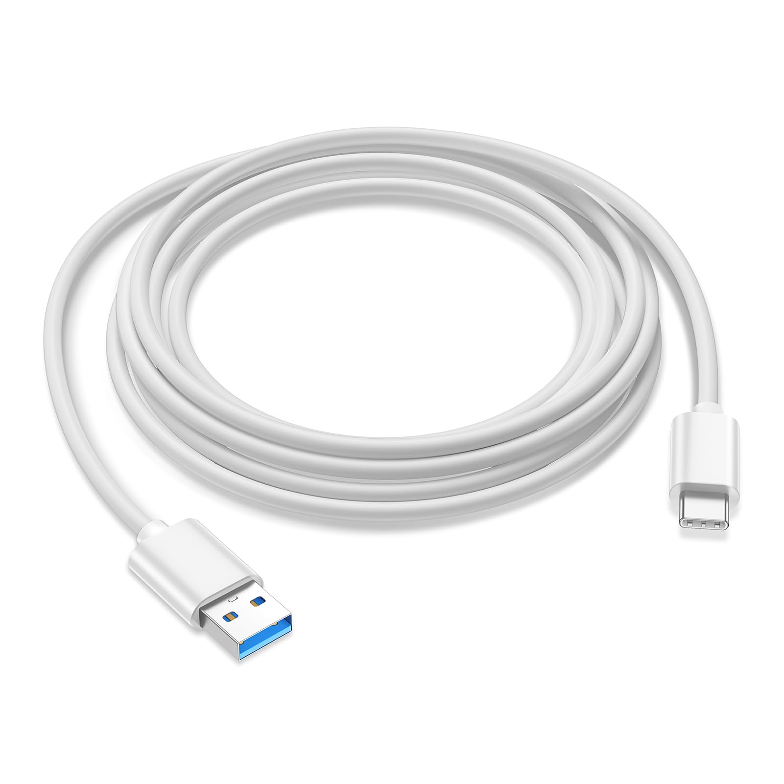 Usb 3.2 Car Carplay Cable For Iphone 15 Usb A To Usb C Car Charger Cable [6Ft 2Pack],10Gbps High Speed Data Transfer Type C Cabl