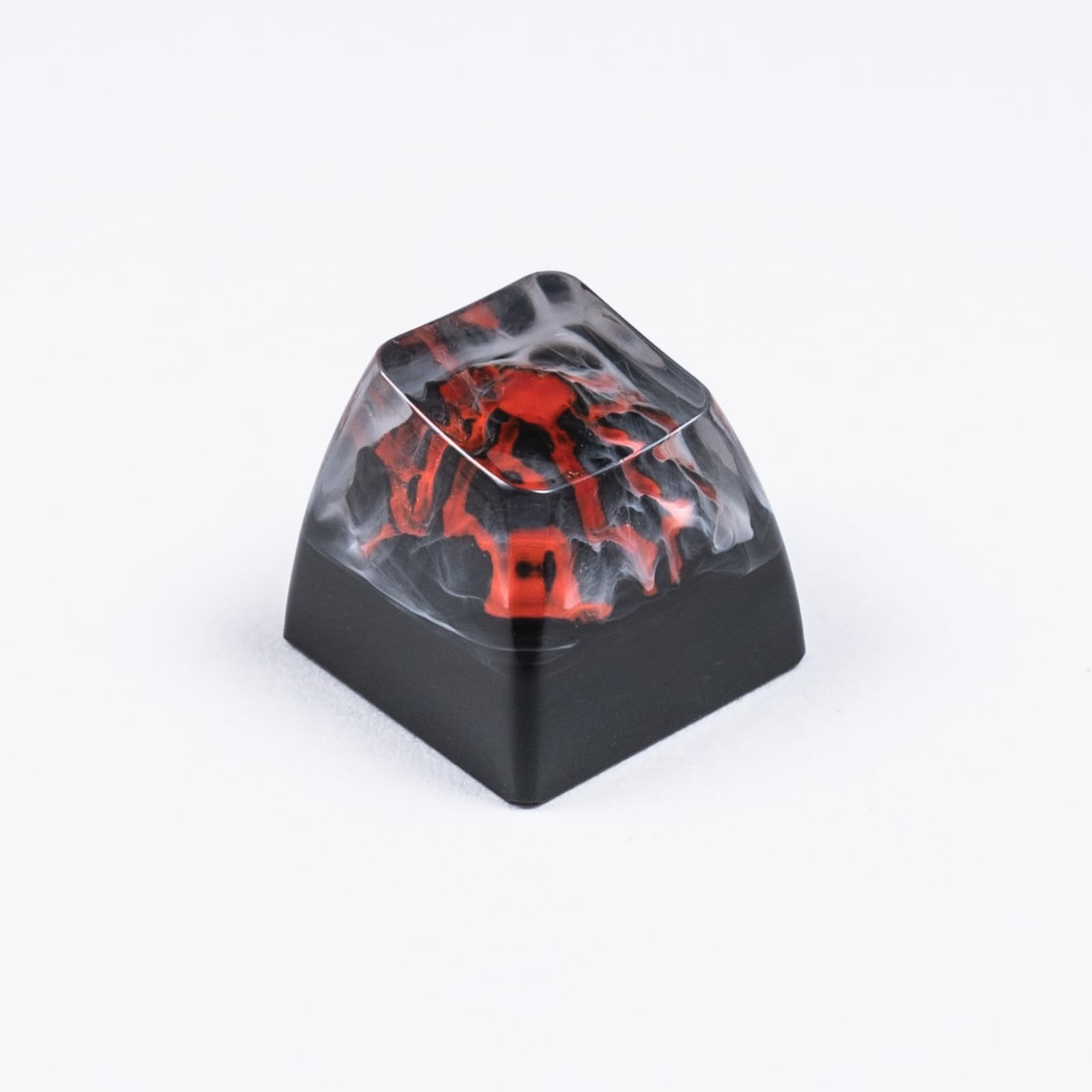 Artisan Keycaps Famous Landscape Series Resin Esc Keycap For Mechanical Keyboard (St.Helens Volcano Keycap)
