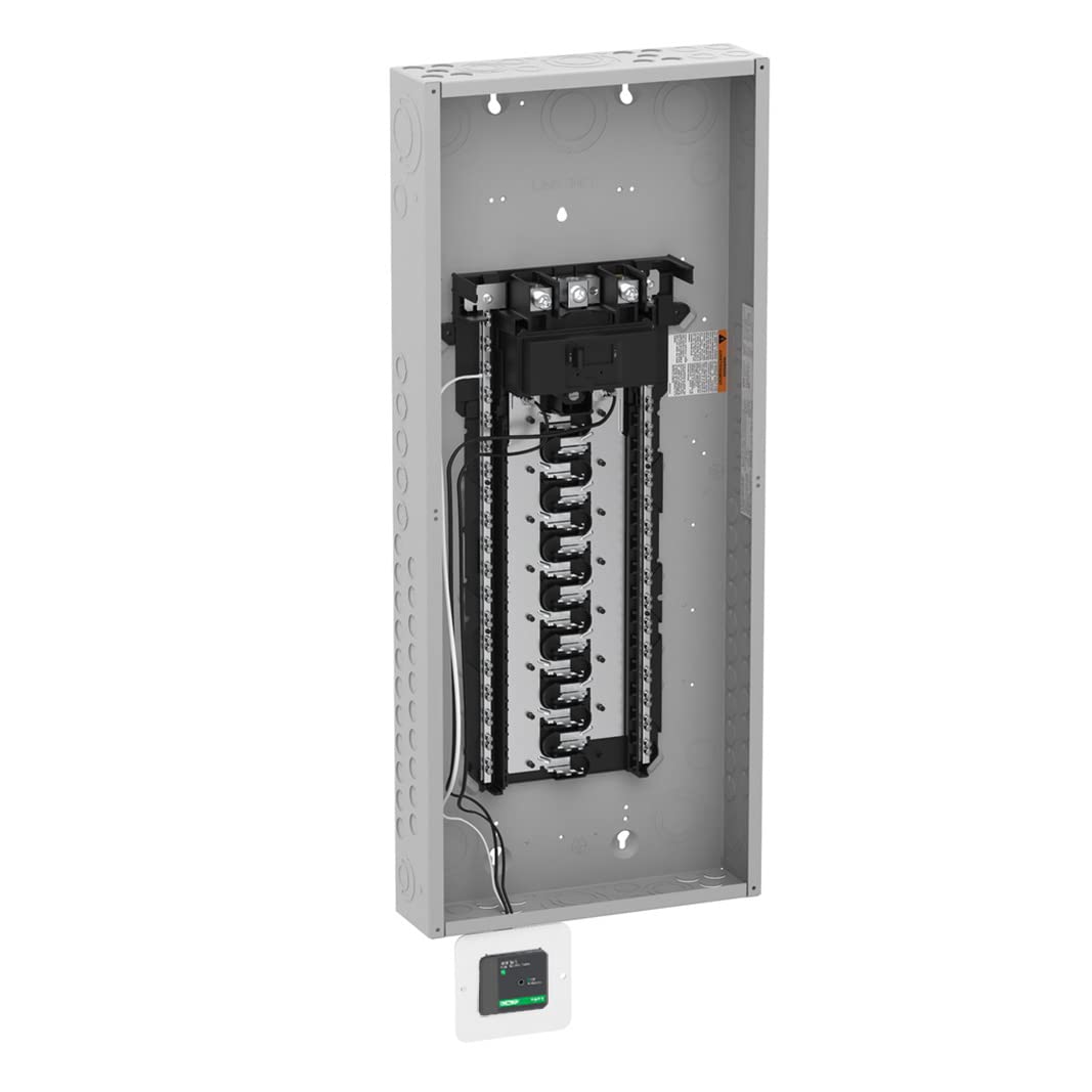 Square D By Schneider Electric Hepd25 Universal Whole House Surge Protection Device, 1 Phase, 3 Wire For 120/240V, 25Ka, Black