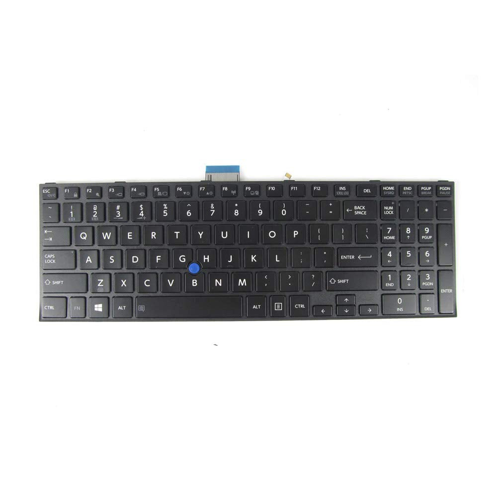 Abakoo New Keyboard Compatible With Toshiba A50 C1510 A50 C1520 Z50 C1550 Satellite Pro R50 C Tecra A50 C Z50 C With Backlit Wit
