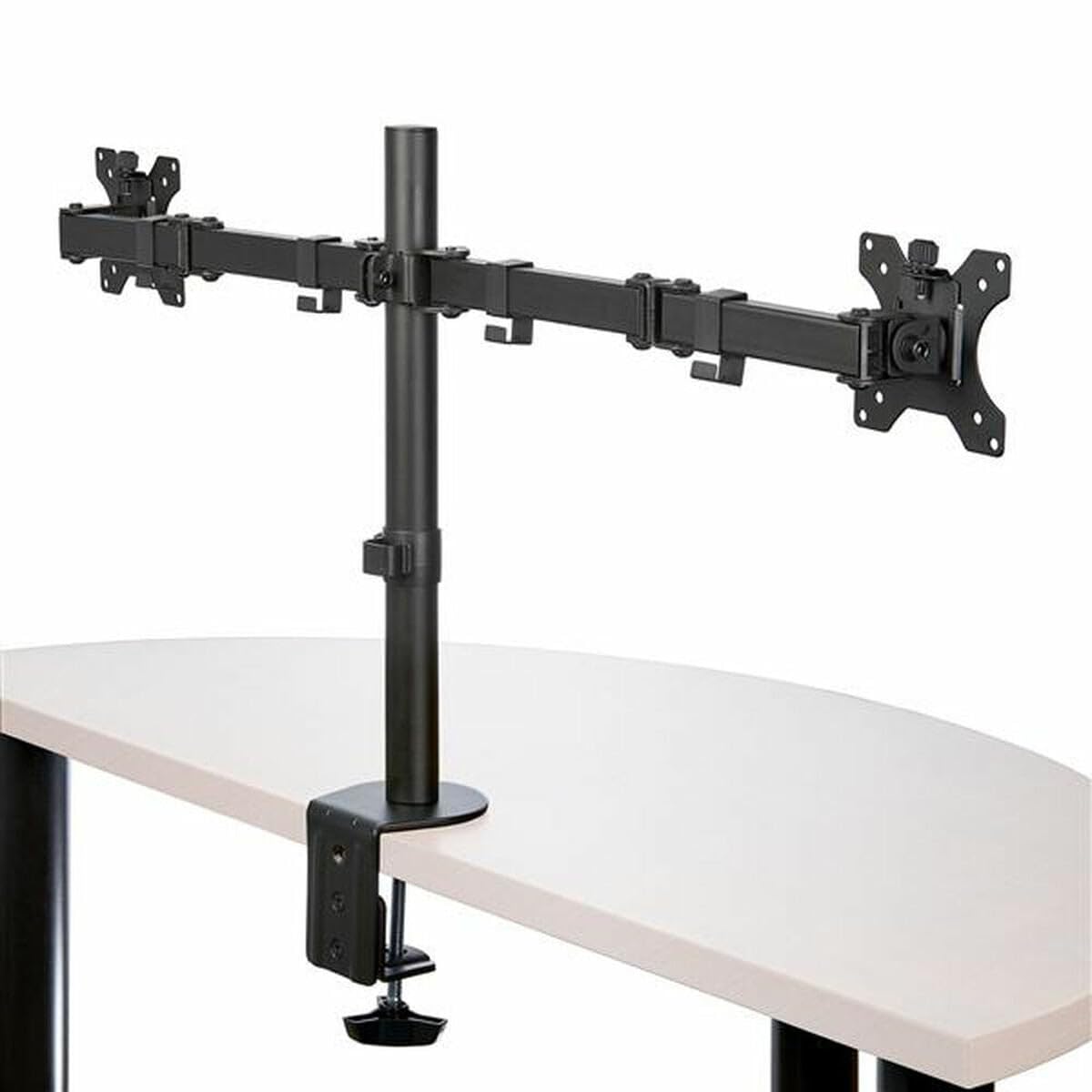 Startech.Com Desk Mount Dual Monitor Arm   Desk Clampgrommet Vesa Monitor Mount For Up To 32 Inch Displays   Ergonomic Articulat