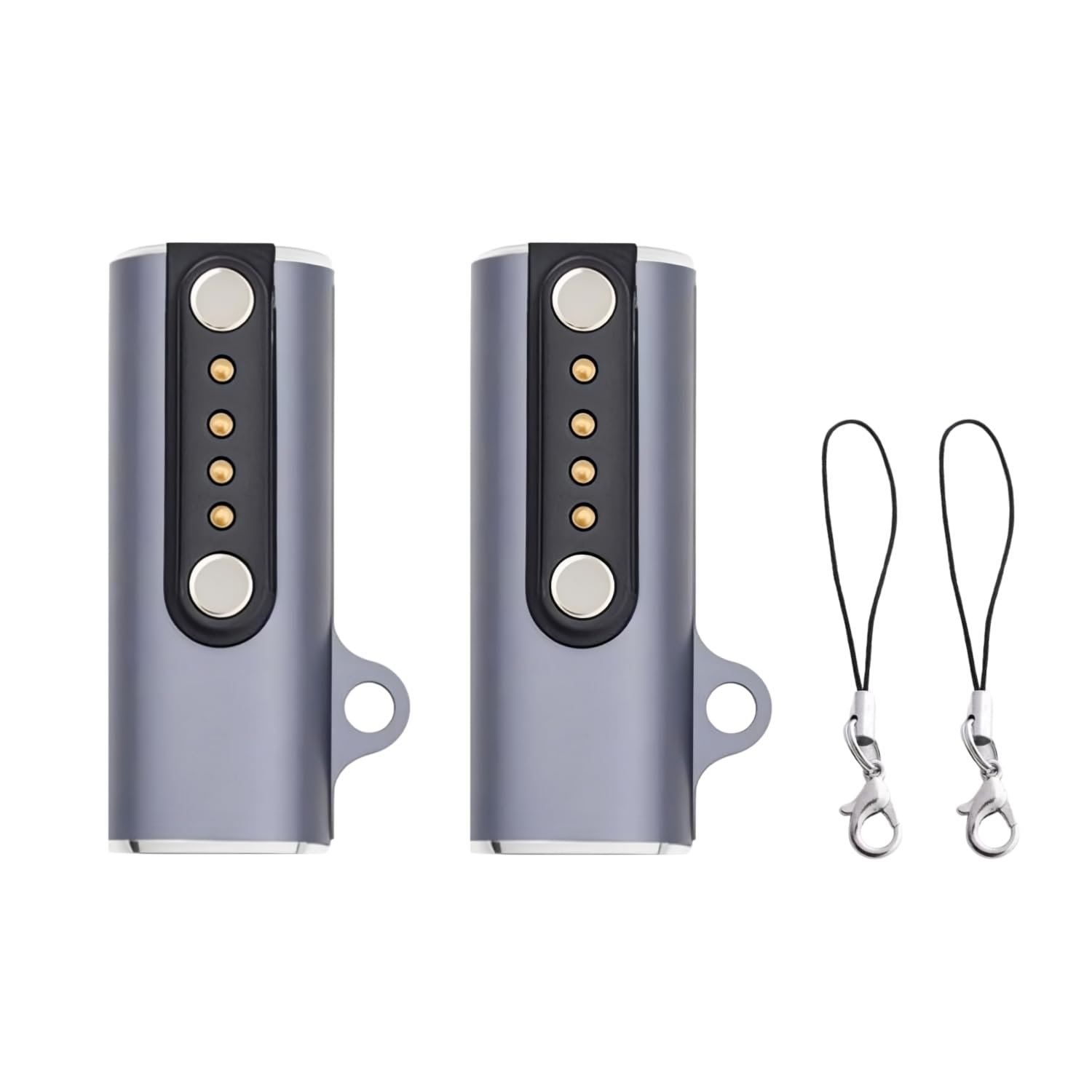 [2 Pack]  Smart Watch Universal Charger Magnetic, USB TypeC to Pitch 7.62mm 4 Pin Adapter, Portable Charging Docks Cable Compa
