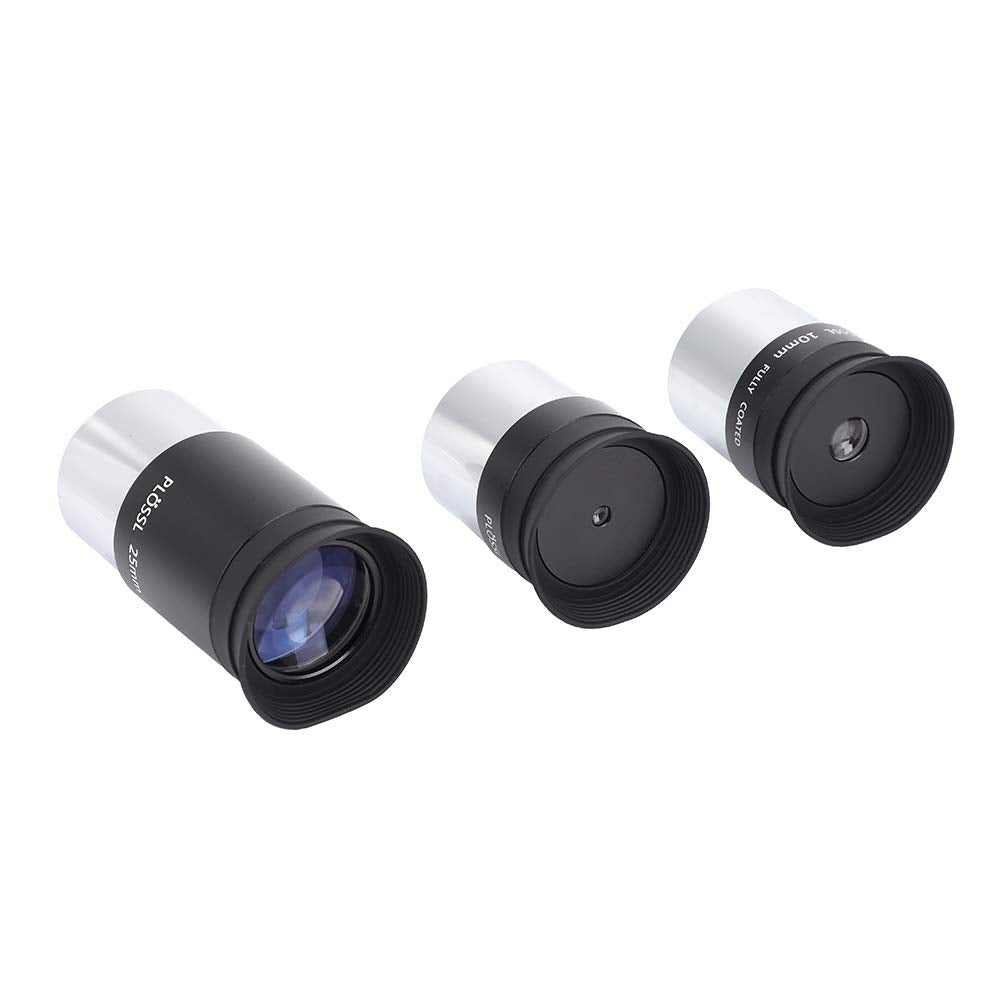 Meade 8Eye Pieces For Telesco,Telescope Other Accessories,1.25 Plossl Telescope Eyepiece Set 4 10 25Mm 2X Barlow Lens Kit For As