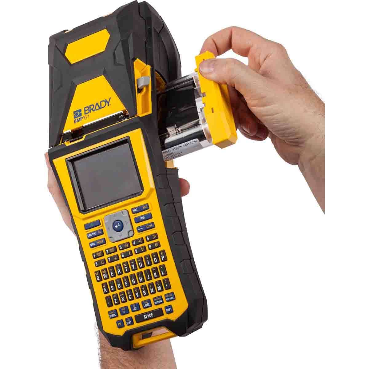 Brady M61 R6010 Bmp61 Series Printer  Ribbon R6000 Resin, 2'' Width X 75' Length, Black