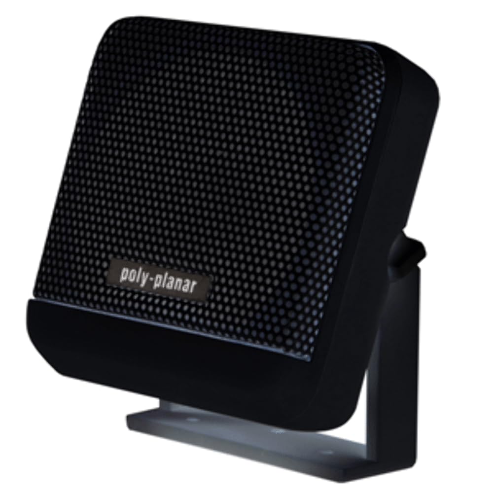 Poly Planar 4'' Remote Vhf Speaker, Black