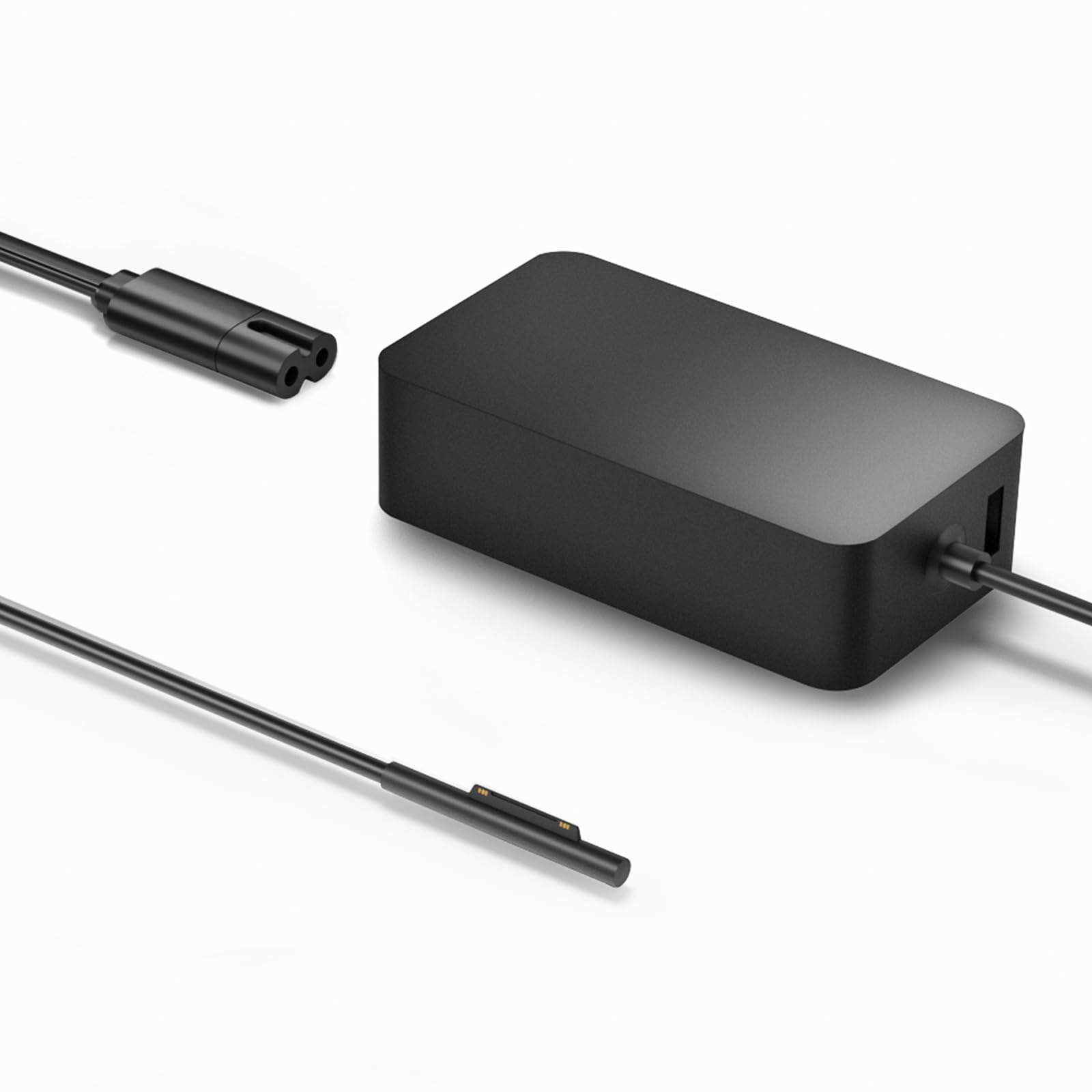 Surface Charger Fit For Microsoft Surface Pro 3 Pro 4 Pro 5 Pro 6 Pro 7 Pro 8 Pro 9 Pro X Surface Laptop 4, 3, 2, 1, Surface Lap