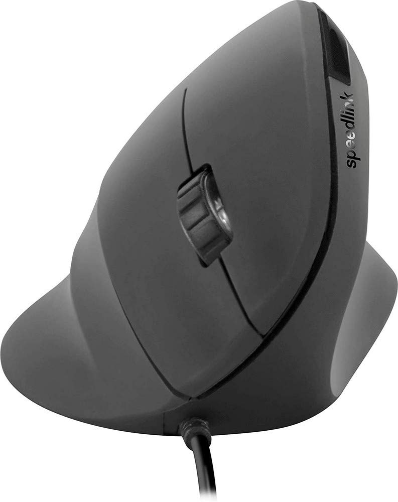 Speedlink Piavo Ergonomic Vertical Mouse   Ergonomic   800 To 2400 Dpi, Black