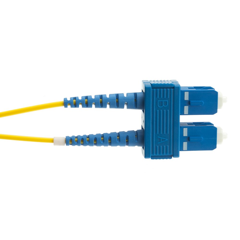 Cablewholesale Fiber Optic Cable, 3 Meter (10 Feet) Lc To Sc (Lucent Connector To Subscriber Connector) Duplex 9/125 Single Mode