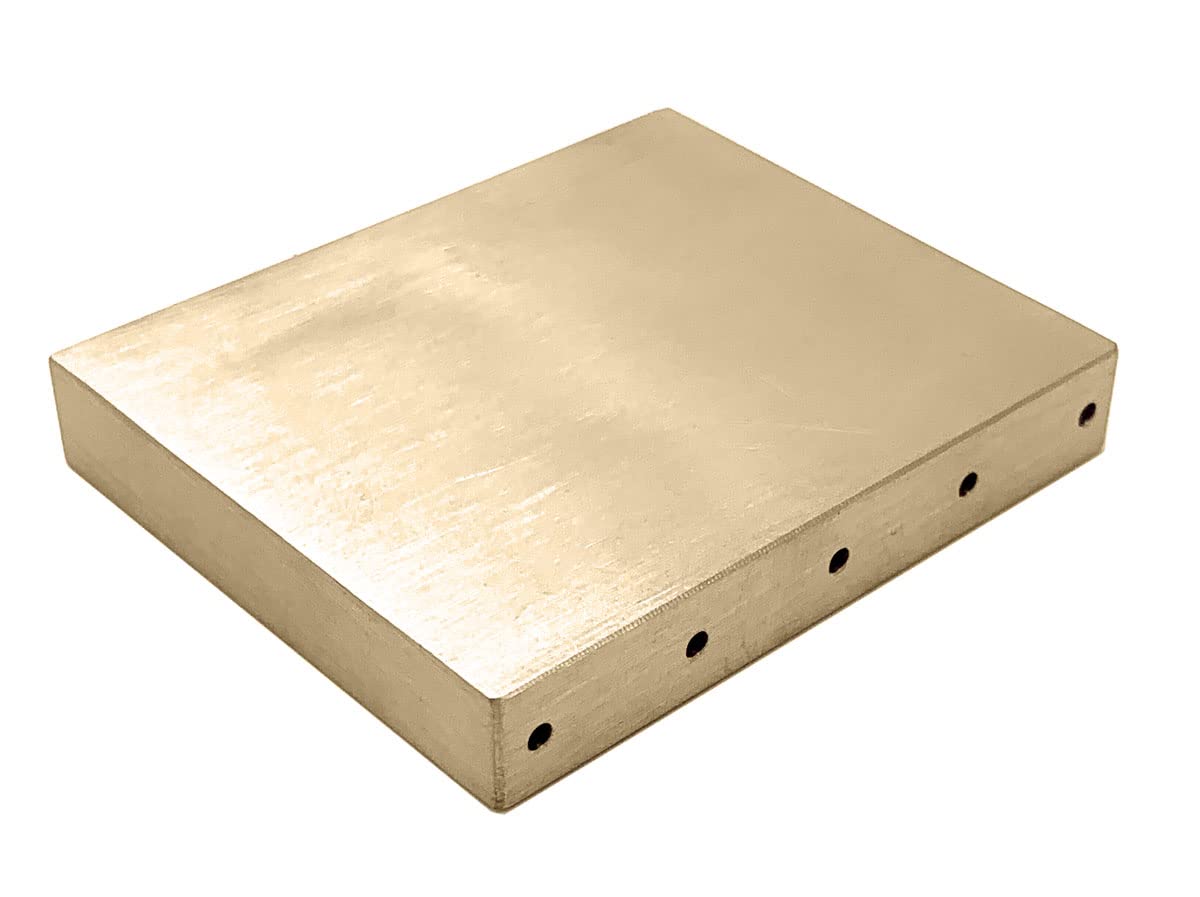 Tuoren Fat Brass Tremolo Block For Floyd Rose Electric Guitar Bridge (34Mm)