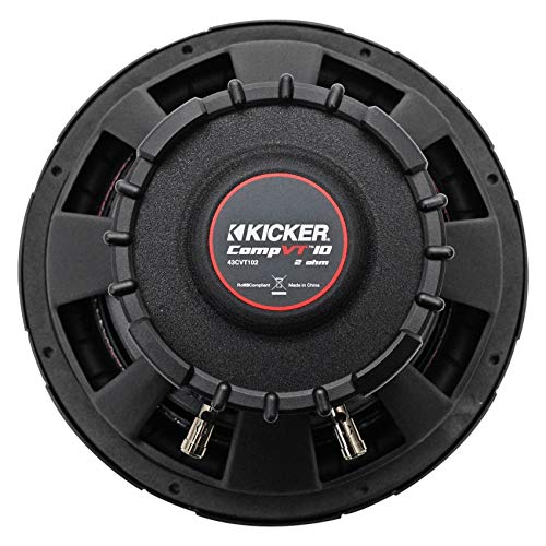 Kicker Compvt 10 Inch (25Cm) Subwoofer, Svc, 2 Ohm, 350W