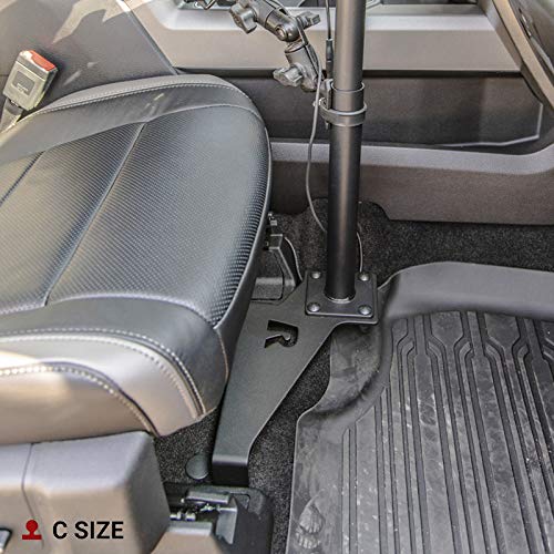 Ram Mounts No-Drill Laptop Mount For 15-23 Ford F-150, 17-23 F-250 + More Ram-Vb-195-Sw1 Compatible With 10 To 16 Wide Laptops