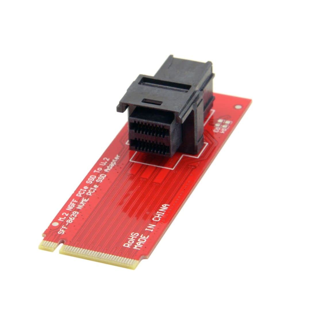 Chenyang Cy M.2 To U.2 U2 Kit Sff 8639 Nvme Pcie Ssd Adapter & Cable For Mainboard Intel Ssd 750 P3600 P3700 M.2 Sff 8643