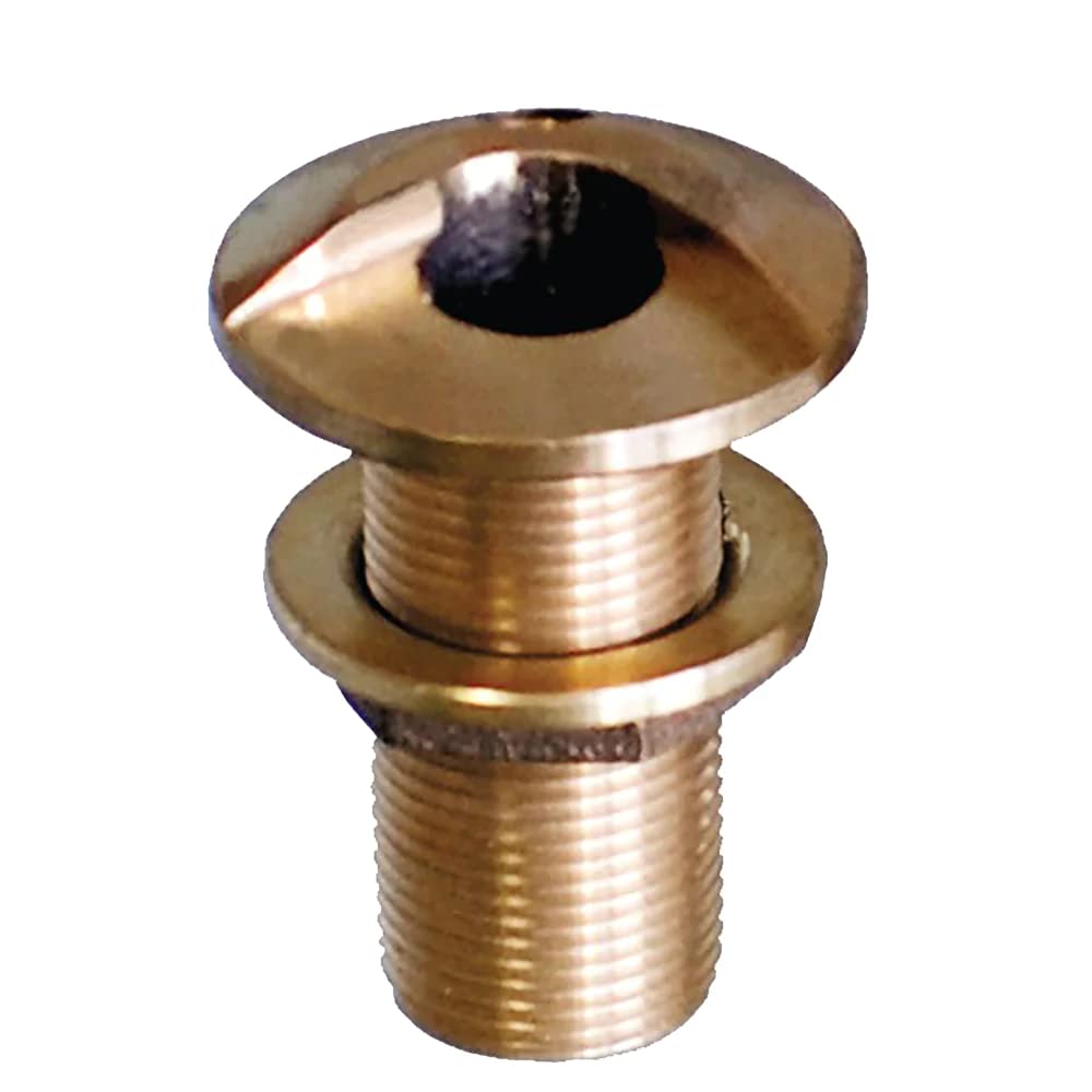 Groco 3'' Bronze High Speed Thru-Hull Fitting W/Nut,WBAUVB082B6GBX6