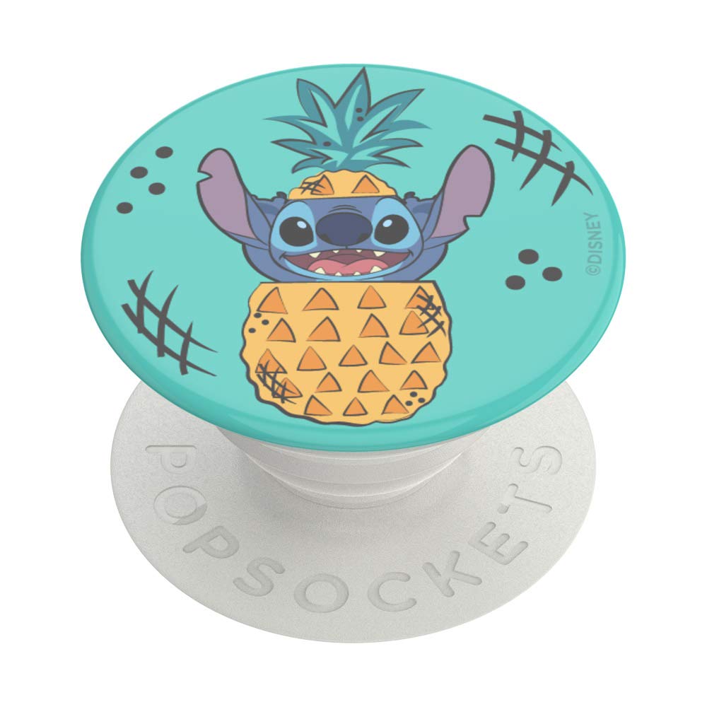 Popsockets Phone Grip With Expanding Kickstand, Lilo & Stitch   Stitch Pineapple
