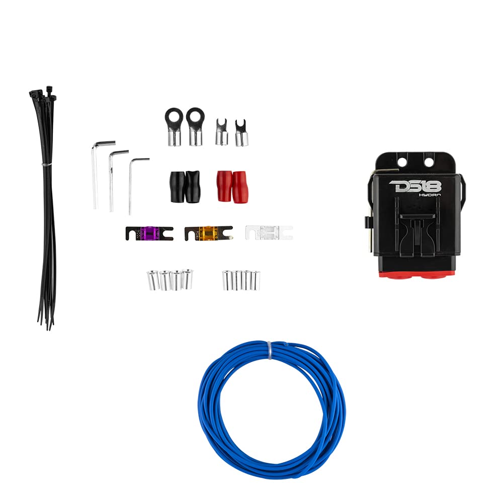Ds18 Hydro Mofckit4 4 Gauge Marine Tinned Amplifier Installation Wiring Kit   Up To 1800 Watts, Ofc 100% Cooper