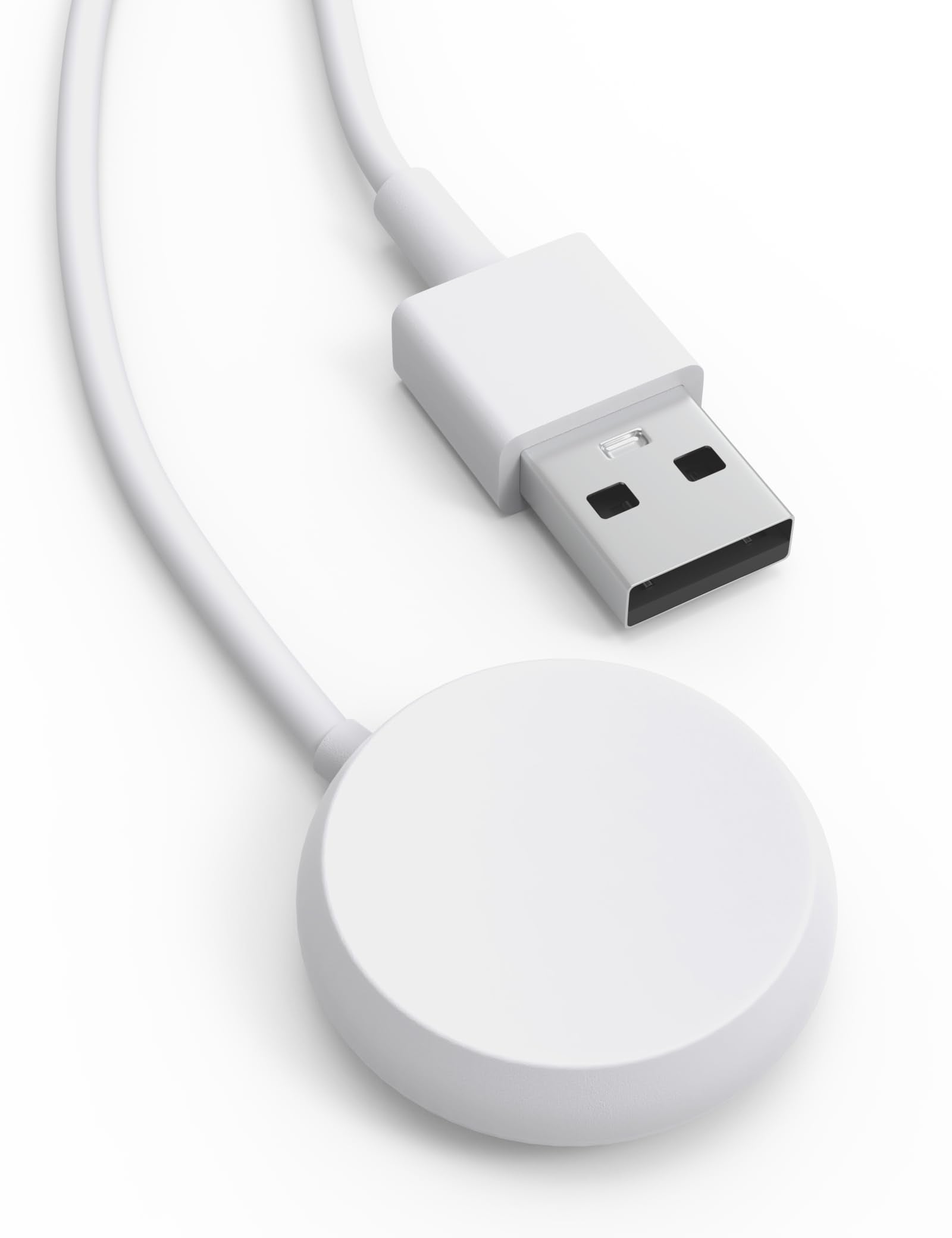 Sinoacc Charger for Google Pixel Watch 3.3Ft USB Charging Cable Replacement for Google Pixel Smartwatch - White (Not for Pixel W