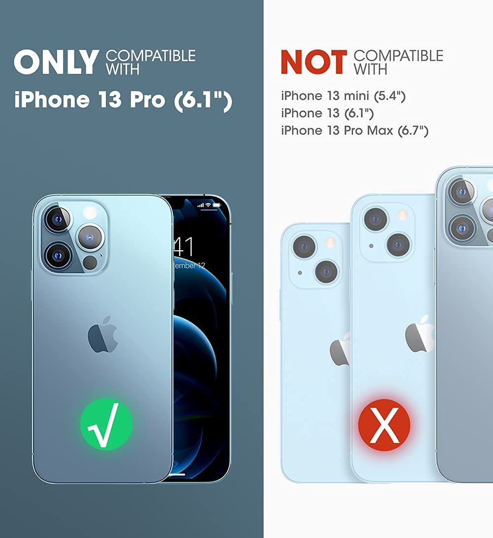 Supcase Case For Iphone 13 Pro (2021) 6.1 Inch, Ultra Thin Protective Transparent [Unicorn Beetle Style Version Ii] Bumper Tpu S