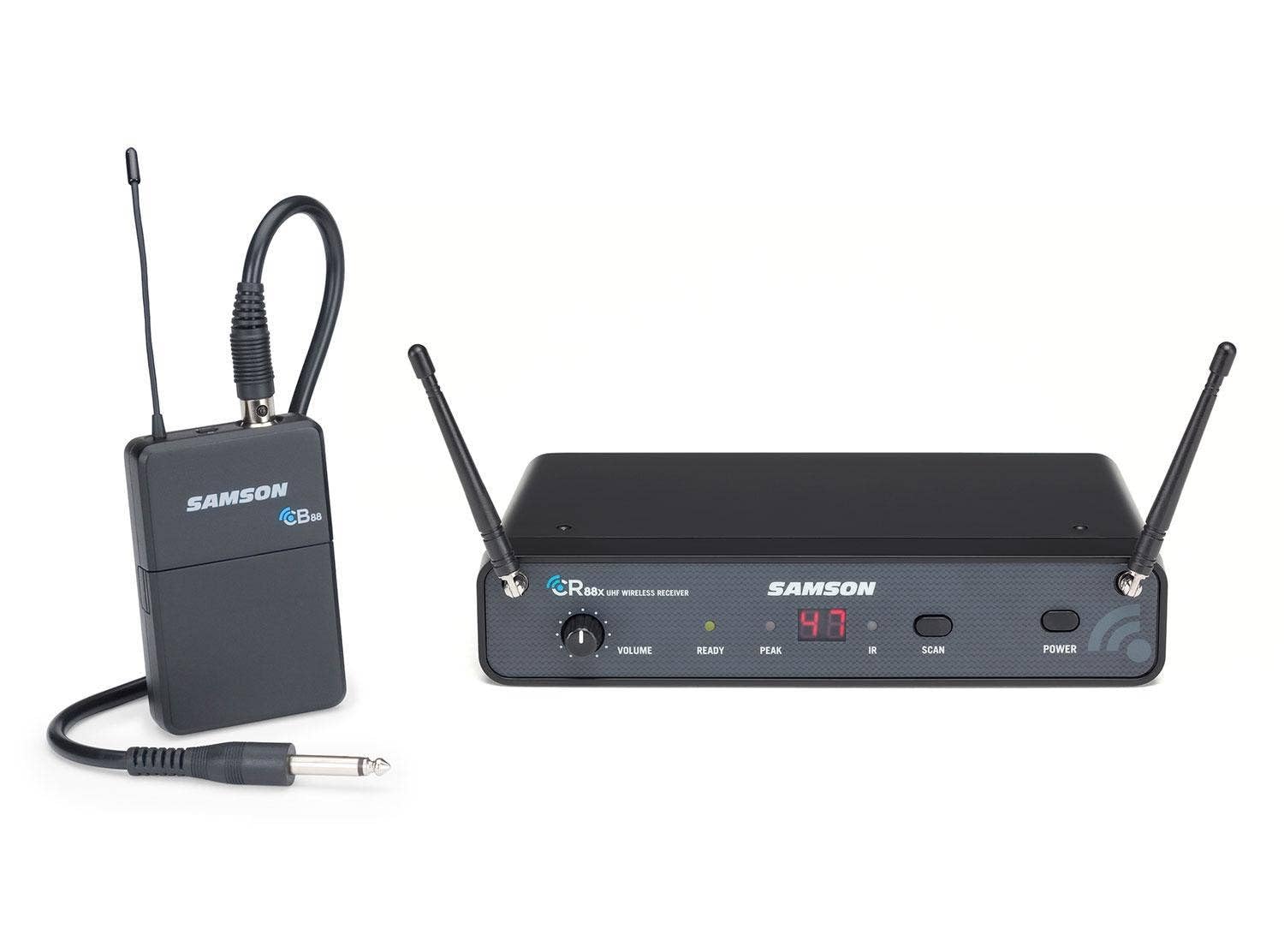 Samson Technologies Concert 88x Guitar Wireless System (K Band) (SWC88XBGT-K)