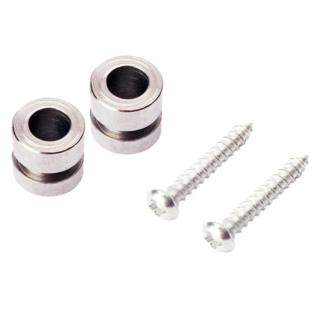 Club Bollywood2Pcs Metal Straplocks Electric Acoustic Guitar Bass Ukulele Mandolin Strap Locks Pegs Button DIY Silver|Musical In