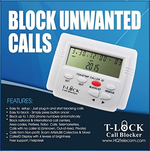T Lock Call Blocker Version 5.0 By Hqtelecom (Oem)
