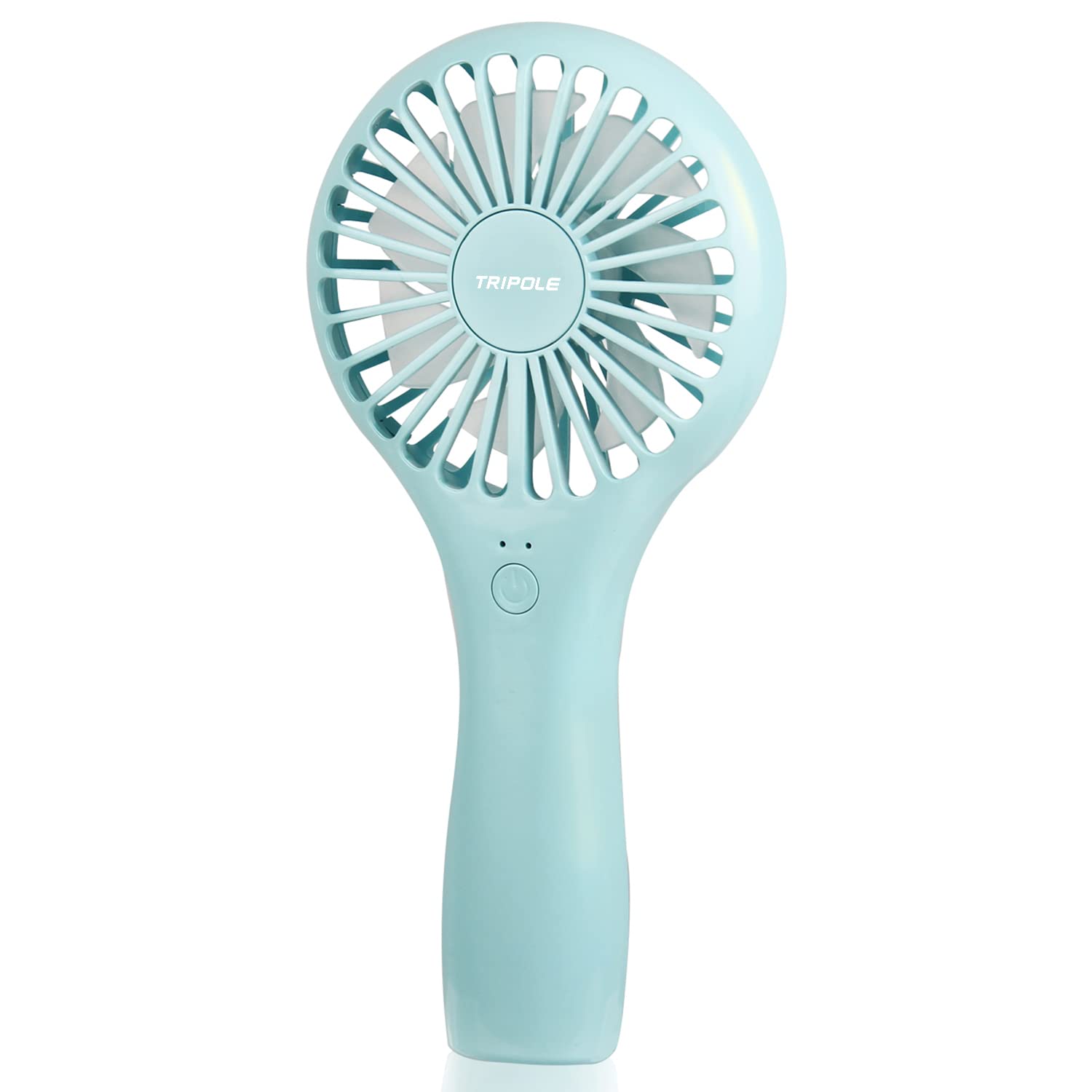 Tripole Mini Handheld Fan Battery Operated Small Personal Portable Speed Adjustable Usb Rechargeable Fan Cute Design Powerful Ey