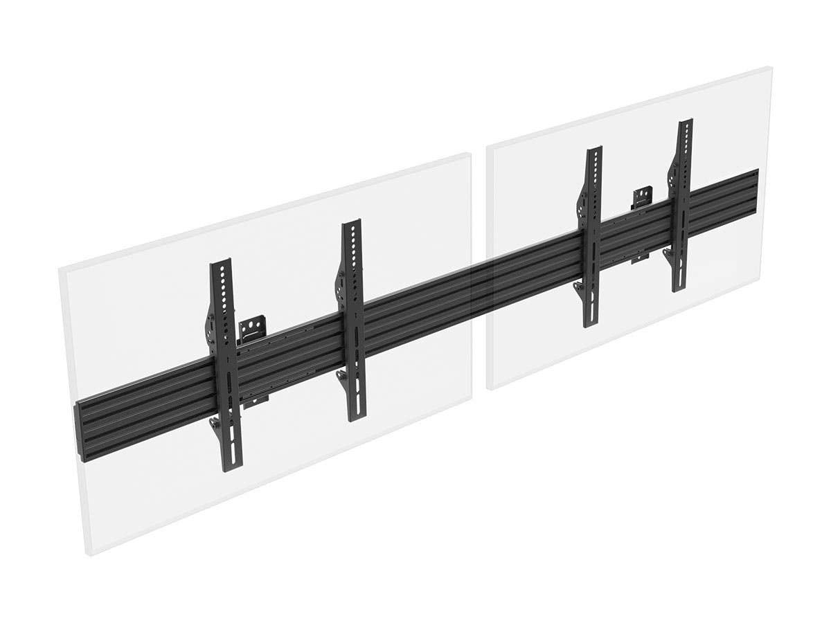 Monoprice Commercial Series 2X1 Display Adjustable Tilt Menu Board Tv Wall Mount