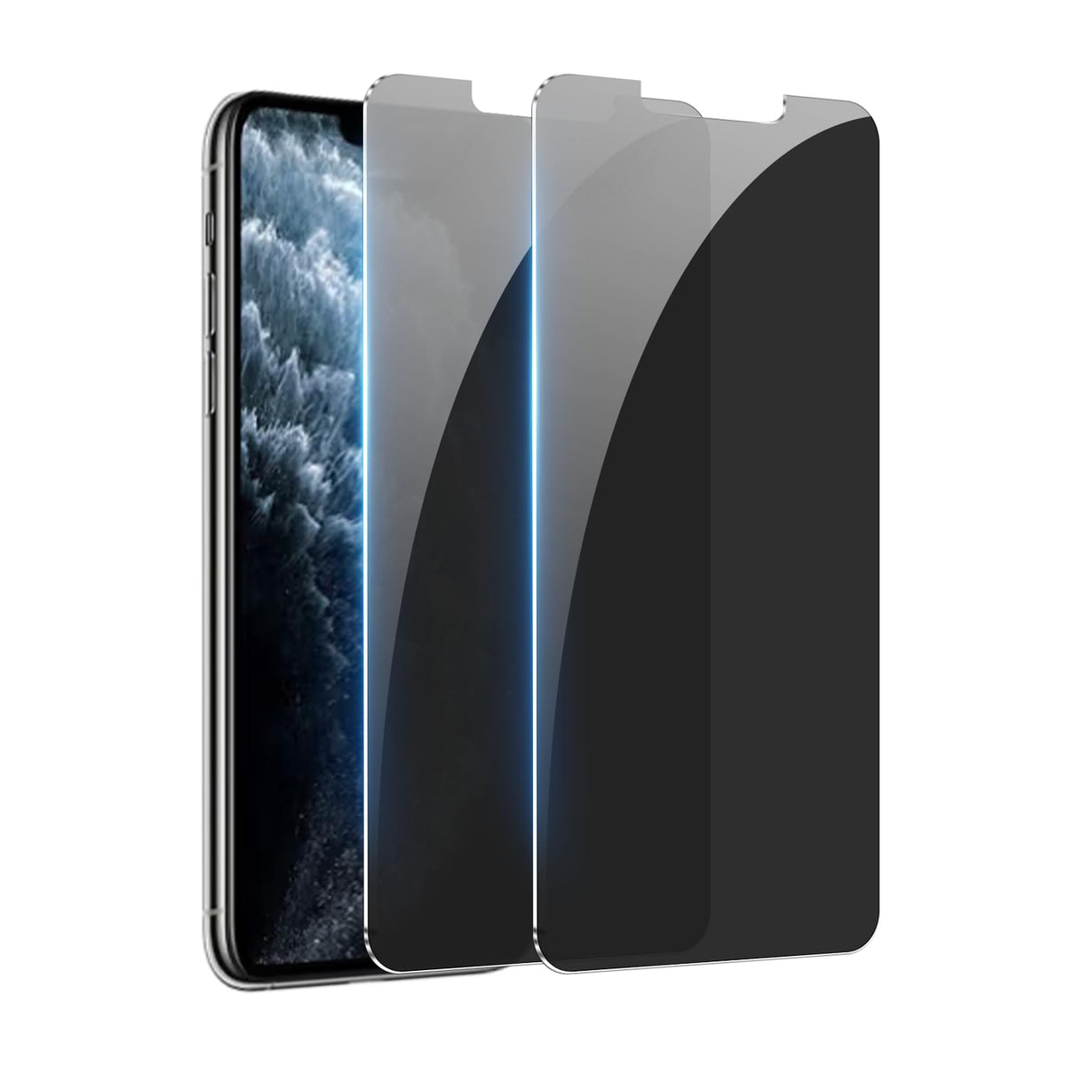 [2 Pack] Privacy Screen Protector For Iphone 11 Pro Max/Iphone Xs Max Anti-Spy Tempered Glass Film Upgrade 9H Hardness Case Frie