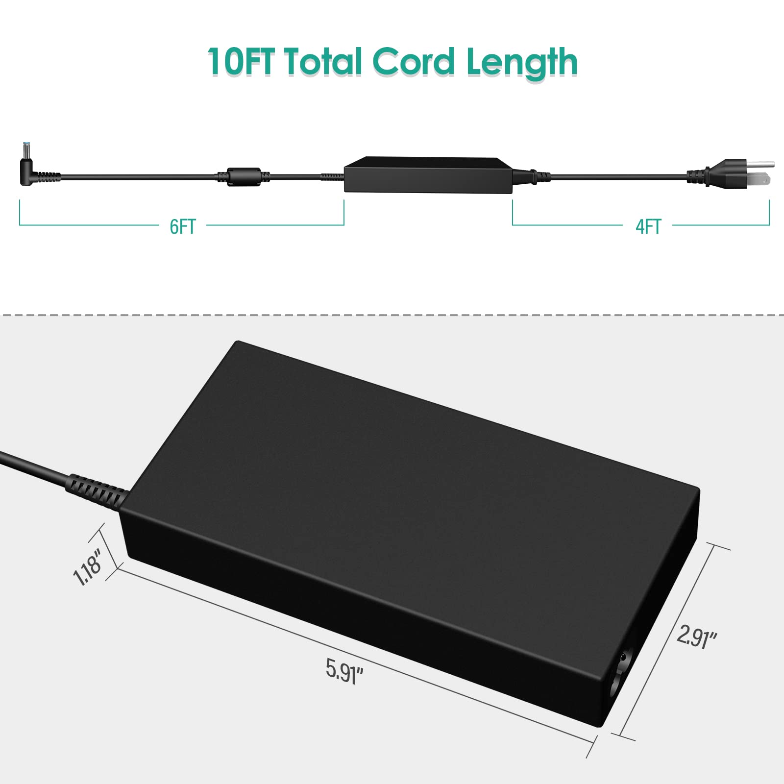 150W 7.7A Ac Charger For Hp Original Hp Zbook 15 16 17 15U 15V G3 G4 G5 G6 G8 Omen 15 17 Zbook Create Fury 15 17 G7 Victus 15 Ad