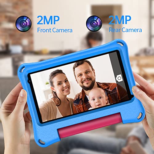 Vasoun Kids Tablet 7 Inch Tablet For Toddlers, Android Tablet 2Gb Ram 32Gb Ram Tablet For Kids With Wifi Dual Camera, Parental C